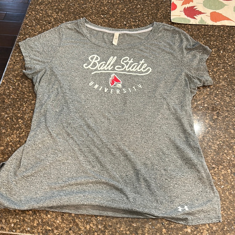 Ball State Cardinal women’s under armour shirt